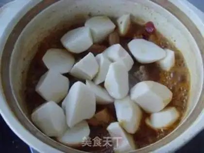 Make Potato chicken step 8