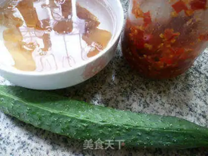 Make The cucumbers swung step 0