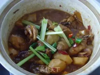Make Potato chicken step 9