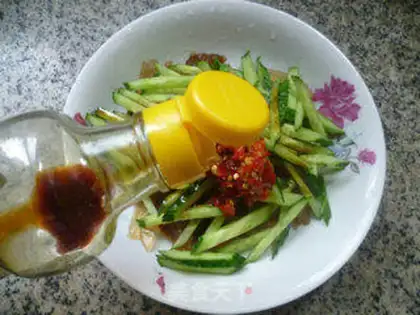 Make The cucumbers swung step 7