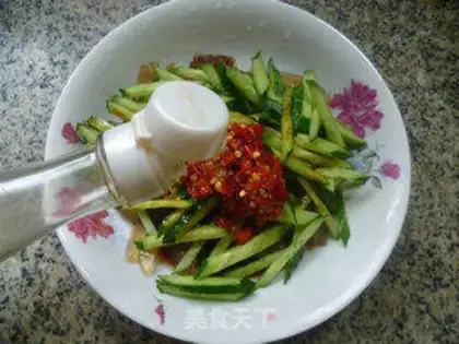 Make The cucumbers swung step 8