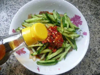 Make The cucumbers swung step 9