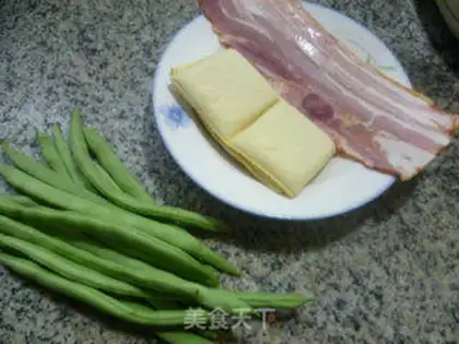 Make Tofu-dry bacon-dried beans step 0