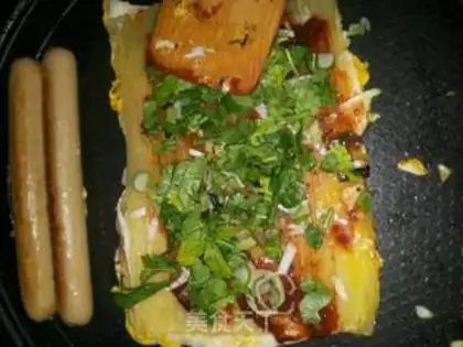 Make Northeast cold noodles step 5