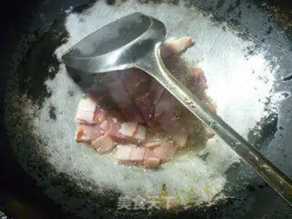 Make Tofu-dry bacon-dried beans step 5