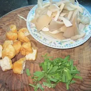 Make Mushroom tofu step 1