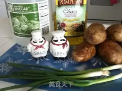 Make German potato salad step 0