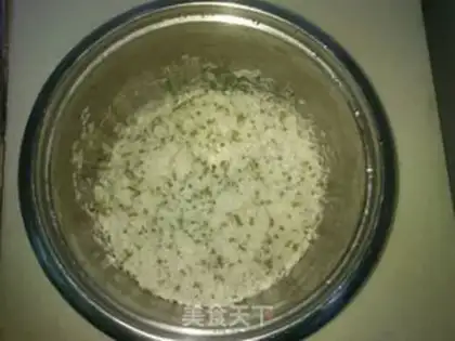 Make Green bean rice step 2