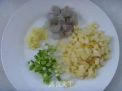 Make Fresh meat and meat step 1