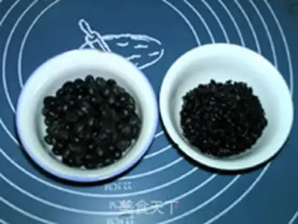 Make Two black beans step 0