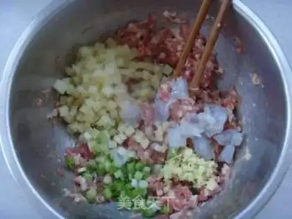 Make Fresh meat and meat step 3