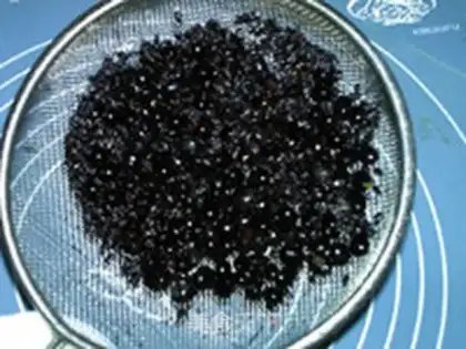 Make Two black beans step 1