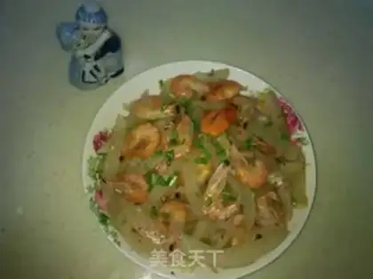 Make Shrimp with carrots step 3