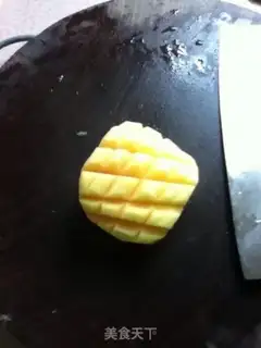 Make Orange papaya step 5