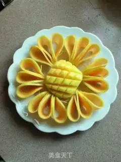 Make Orange papaya step 6