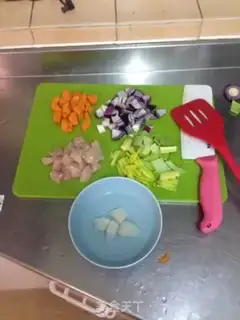 Make Fujian fried rice step 0