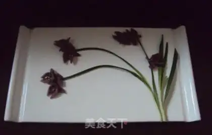 Make Potato orchids step 11