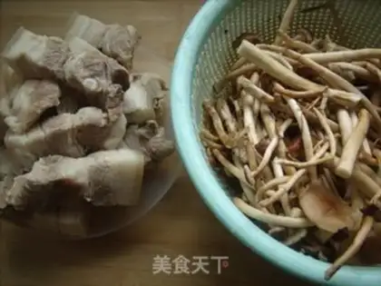 Make Tea mushrooms, flowers step 1