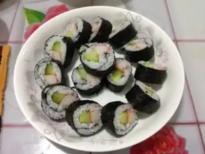 Make Cheese sushi step 10
