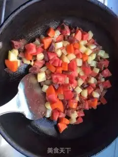 Make Curry screw powder step 2