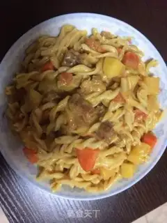 Make Curry screw powder step 4