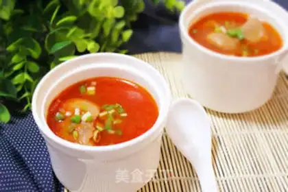 Make Tomato pig hoof soup step 10