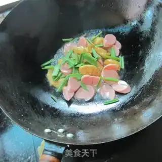 Make Tofu fried ham step 5