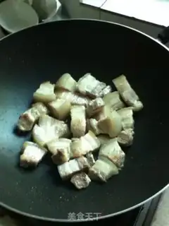 Make Cola sauce, red meat step 2