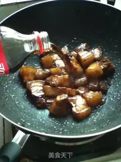 Make Cola sauce, red meat step 5