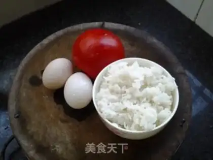 Make Tomato fried rice step 0