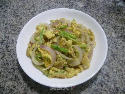 Make Onion celery fried eggs step 10