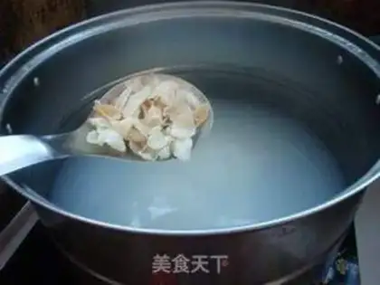 Make The purple mountain porridge step 4