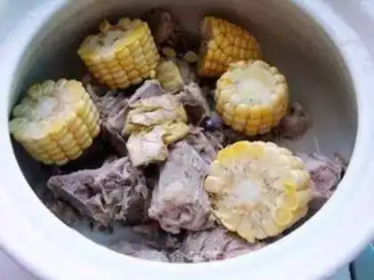 Make Corn vermin spinal soup step 2