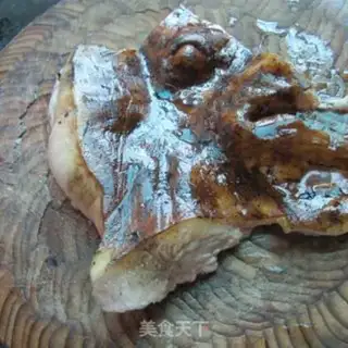 Make Smoked curry pig face step 2