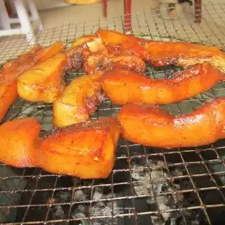 Make Smoked curry pig face step 8
