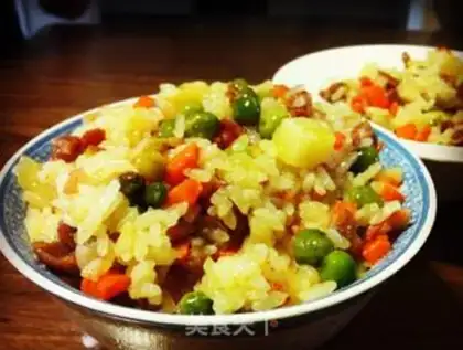 Make Peas rice step 11