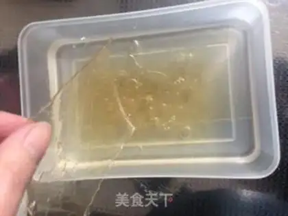 Make Almond tofu step 1