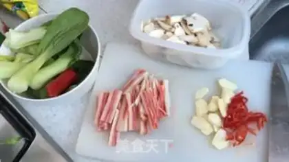 Make Crab sticks step 0