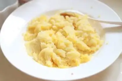 Make Mashed potato salad step 1