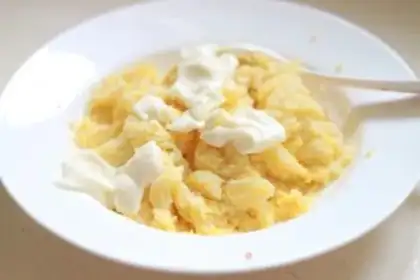 Make Mashed potato salad step 2