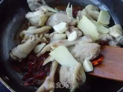 Make Potato chicken step 5