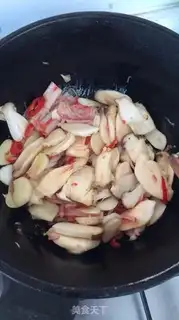 Make Crab sticks step 4