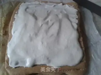 Make A giraffe roll step 6