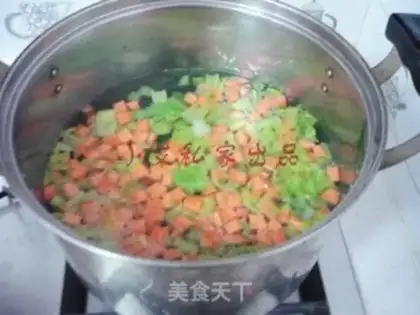 Make Cricket peanut rice with beans step 3