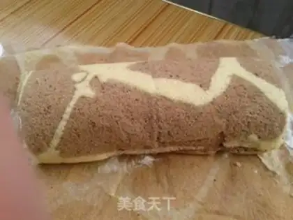 Make A giraffe roll step 7