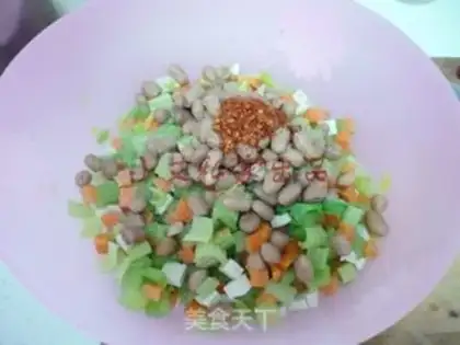 Make Cricket peanut rice with beans step 4