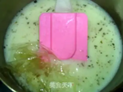 Make Vanilla mousse cake step 6