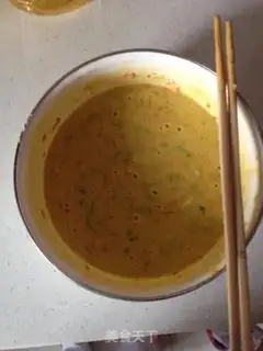 Make Pumpkin eggcake step 5