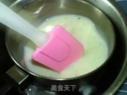 Make Vanilla mousse cake step 7