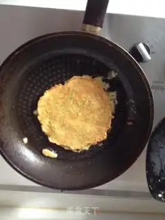 Make Pumpkin eggcake step 6